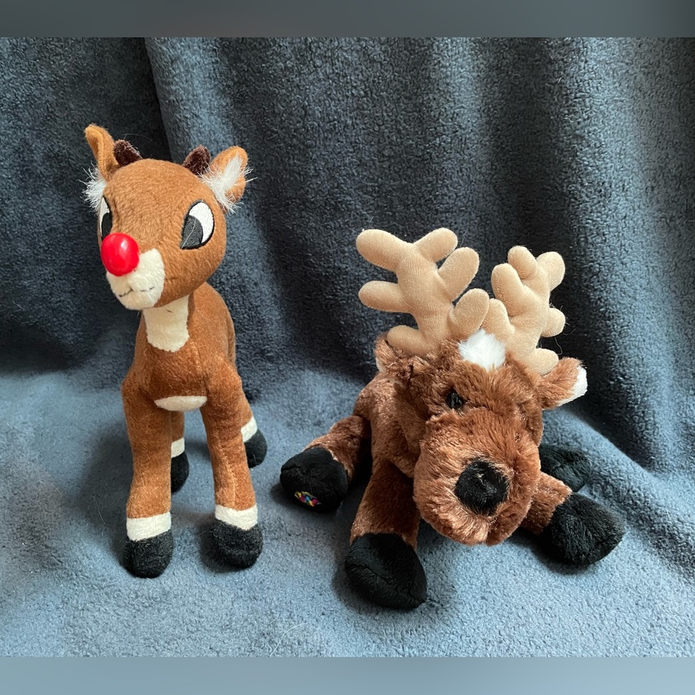 Rudolph & Reindeer Webkinz Friend Plush - Picture 1 of 5